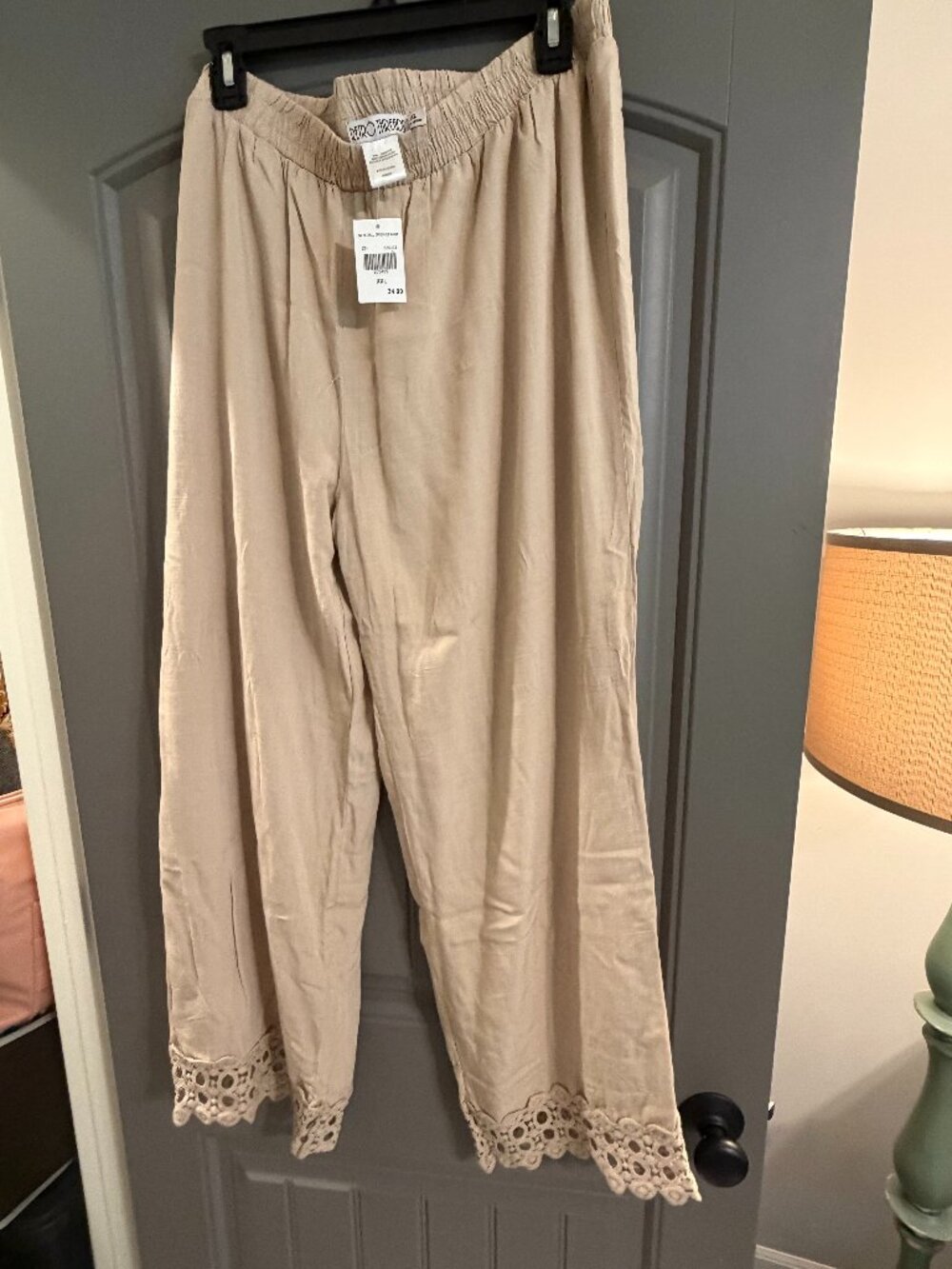 Linen Blend Pants